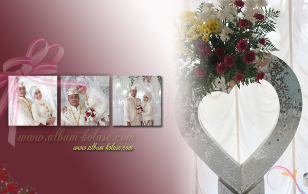 Album Kolase Pernikahan (Wedding)