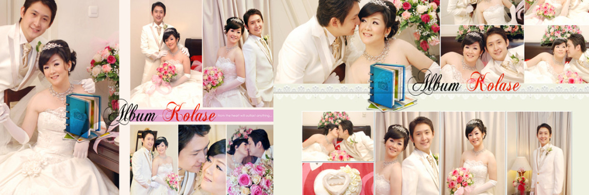Foto Album Kolase Wedding (Pernikahan) 02