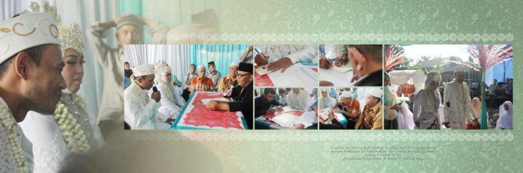 Desain Album Kolase Nuansa Islami