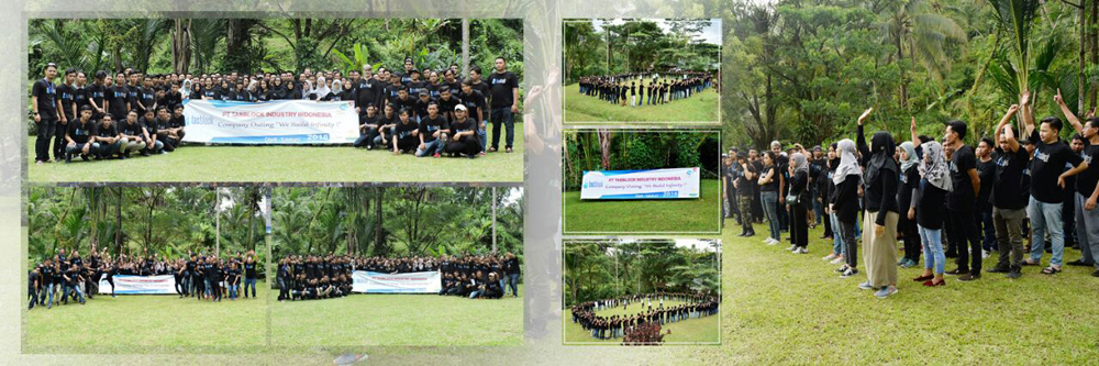 Contoh desain album kolase outing