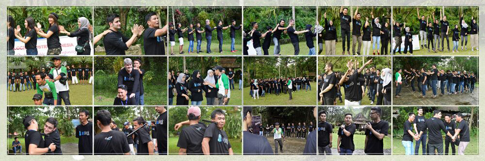 Contoh desain album kolase outing