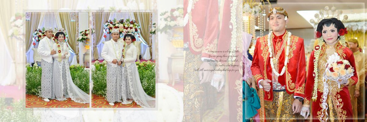 Harga Desain Album Kolase Wedding